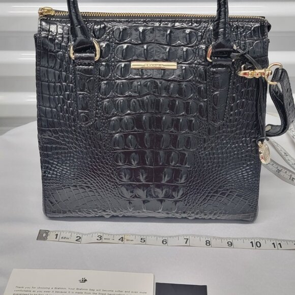 Brahmin Small Joan Melbourne Satchel Crossbody Bag